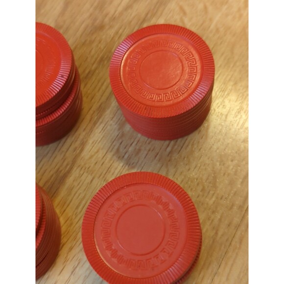 Handy Ante Plastic Poker Chips Rack 6 Removable Trays and 1 Set Playing Cards - Picture 9 of 10